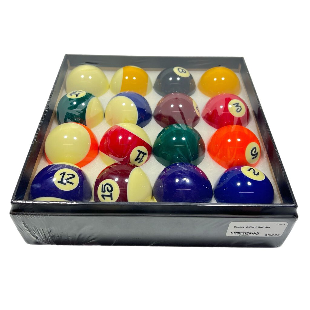 【STUSSY】Stussy Billiard Balls ビリヤードボール Stussy Billiard Ball Set – Xchange Norfolk