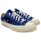 CDG Play x Converse Chuck Taylor Low Blue Sz. 9