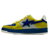 BAPE Sta Patent Leather Blue/Yellow Sz. 12