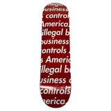 Supreme Illegal Business Skate Deck Red