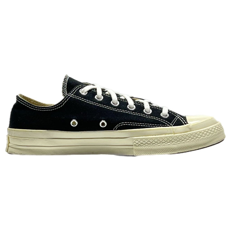 CDG Play X Converse Chuck Taylor Low Heart Black Sz. 8