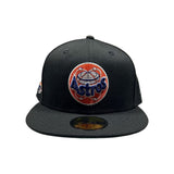 New Era Houston Astros Astrodome Fitted Black Sz. 7 1/2