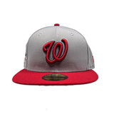 New Era Washington Nationals Allstar Game Fitted Grey/Red Sz. 7 1/2