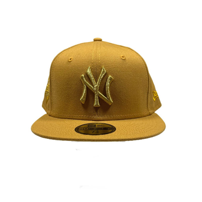 New Era New York Yankees Aux Gold Pack Fitted Tan/Gold Sz. 7 5/8