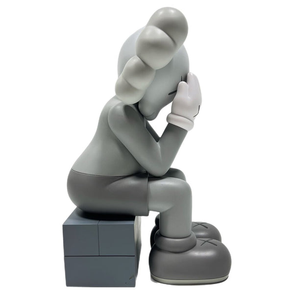 Kaws Passing Through Open Edition Vinyl Figure Grey | No Box