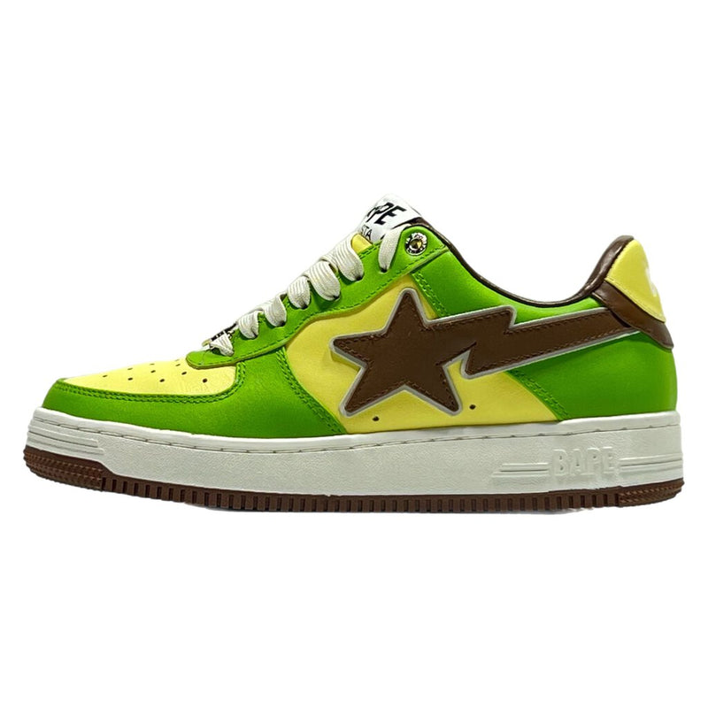 BAPE Sta Green/Yellow Sz. 8.5