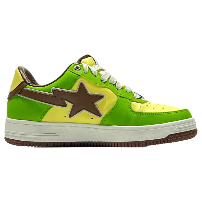 BAPE Sta Green/Yellow Sz. 8.5