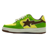 BAPE Sta Green/Yellow Sz. 8.5