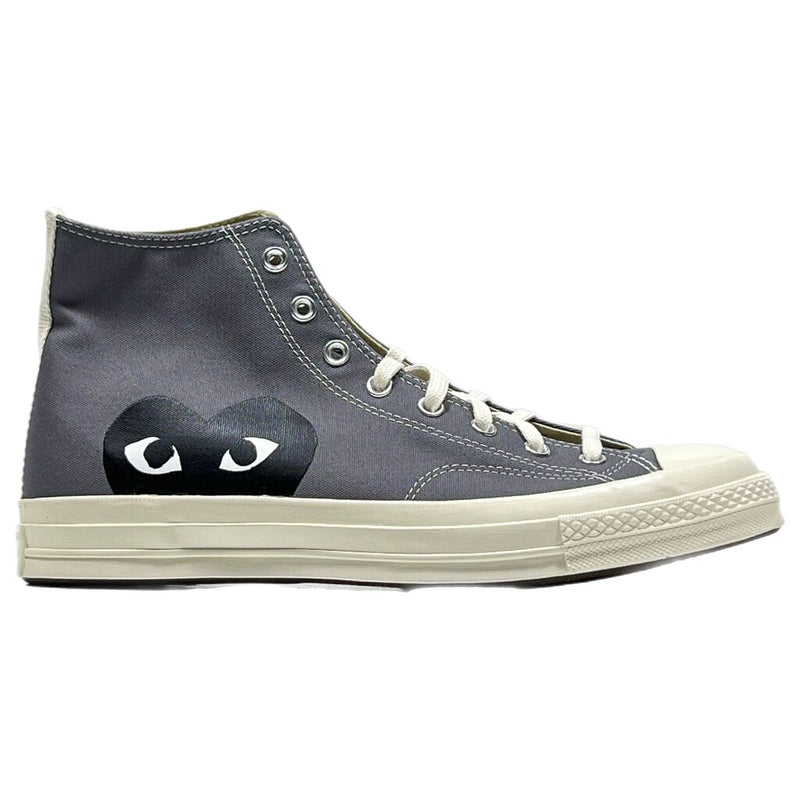 CDG Play x Converse Half Heart Tuck Taylor Grey Sz. 12