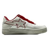 Bapesta Low Red/Cream Sz. 8