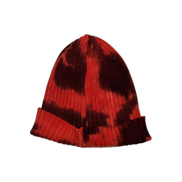 Supreme Rust-Dyed Mini Box Logo Beanie Red