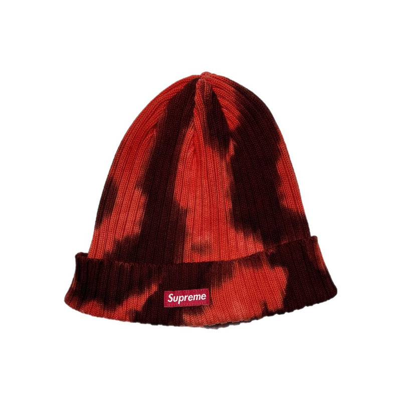 Supreme Rust-Dyed Mini Box Logo Beanie Red