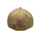 New Era Bisons Fitted Tan/Navy Sz. 7 1/4