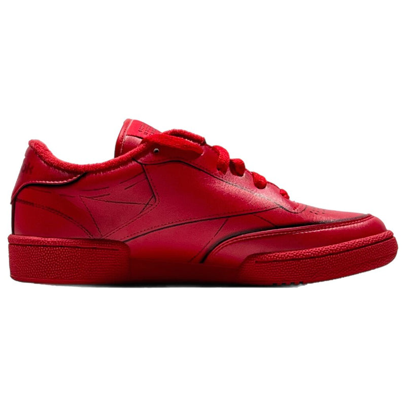 Maison Margiela x Reebok Club C Vector Red Sz. 7Y | No Box