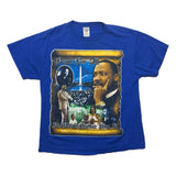 Vintage Martin Luther King Jr. Portrait Tee Blue Sz. L