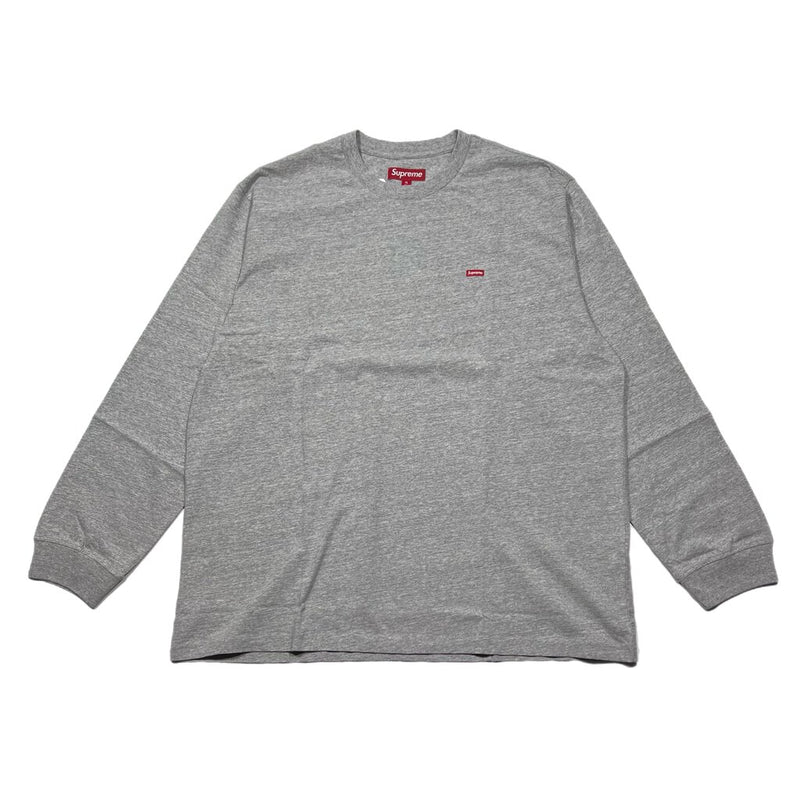 Supreme Mini Box Logo L/S Heather Grey Sz. XL