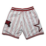 Supreme Star Basketball Shorts White/Red Sz. L