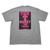 Supreme Fuck Money Tee Grey Sz. XL