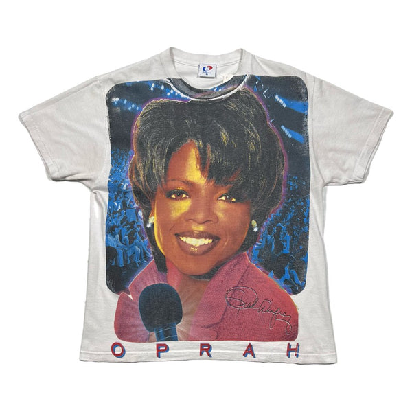 Vintage Oprah AOP Tee Sz. L