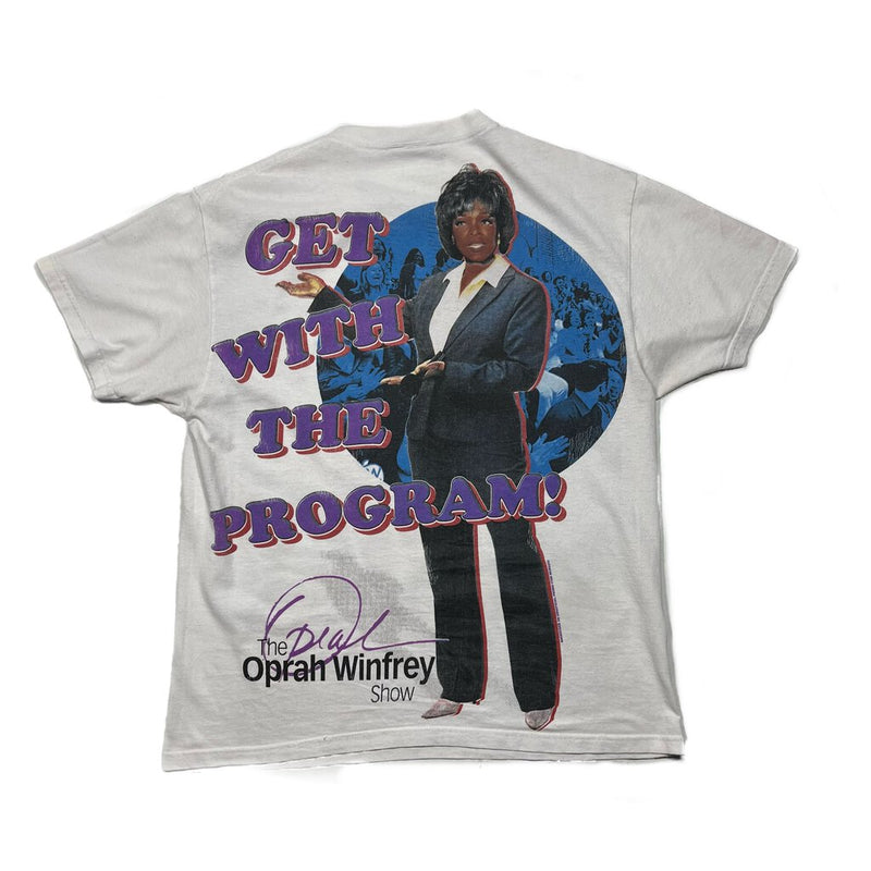 Vintage Oprah AOP Tee Sz. L