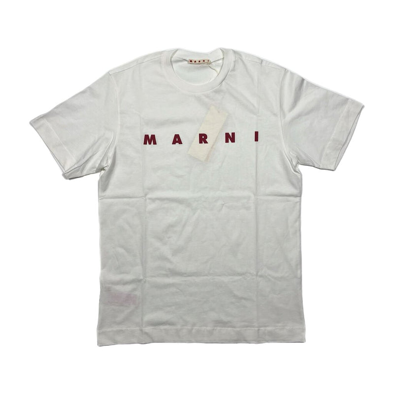 Marni Basic Tee White/Red Sz. S