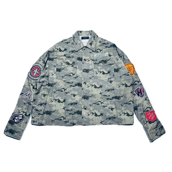 HMDD Camo Button- Up Sz. M