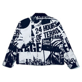 Brigade U.S.A Script Work Jacket Black/White Sz. L
