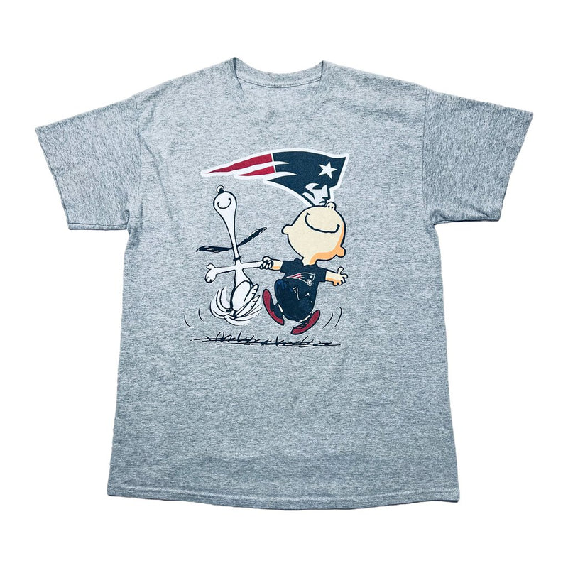 Vintage Charlie Brown X NFL Grey Tee Sz. M