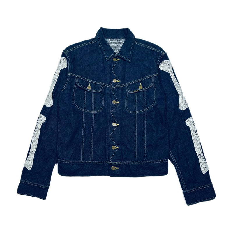Kapital Bone Denim Jacket Indigo Sz. 44