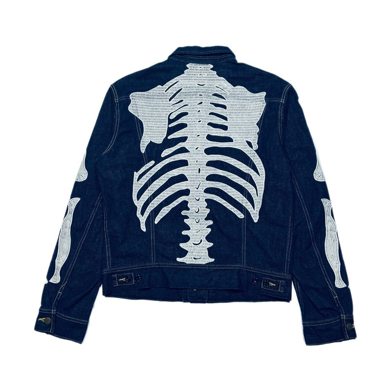 Kapital Bone Denim Jacket Indigo Sz. 44