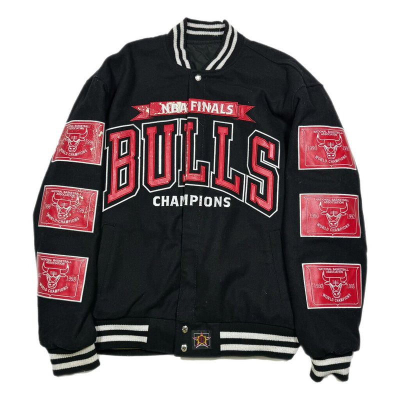 Bulls Reversible NBA Championship Jacket Sz. XL