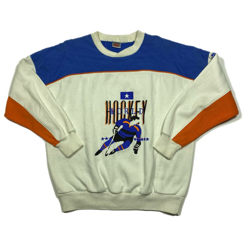 90's Hockey Vintage Crewneck Sz. M