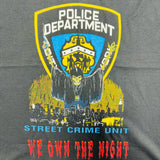 Vintage Skull Police Dept. Tee Sz.XL