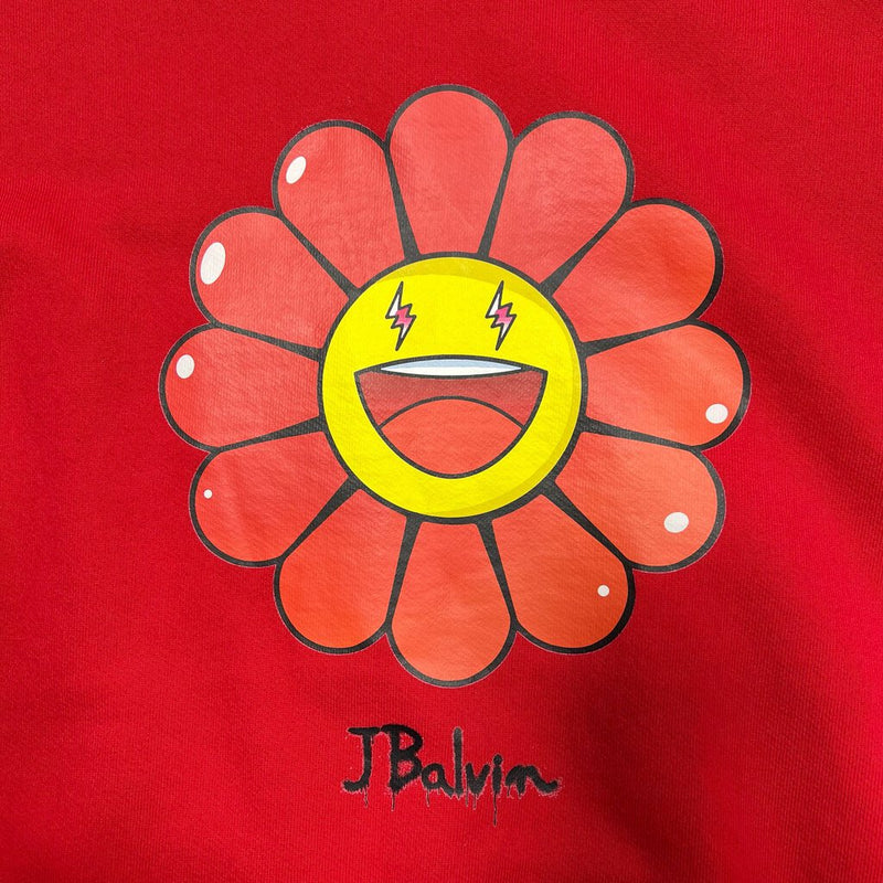 J Balvin Marakumi Red Hoodie Sz. M