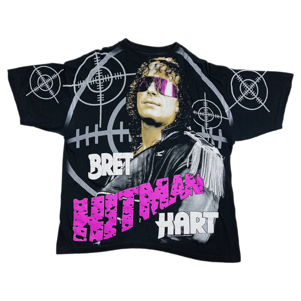 1995 Bret Hart Hitman Tee Sz. XL