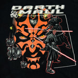 1999 Star Wars Darth Maul Sith Lord Tee Black Sz. M