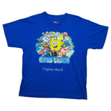 Vintage Sponge Bob Good Times Tee Blue Sz. XL