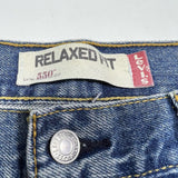 Vintage Y2K Levi's 550 Jeans Blue Sz. 38 x 30