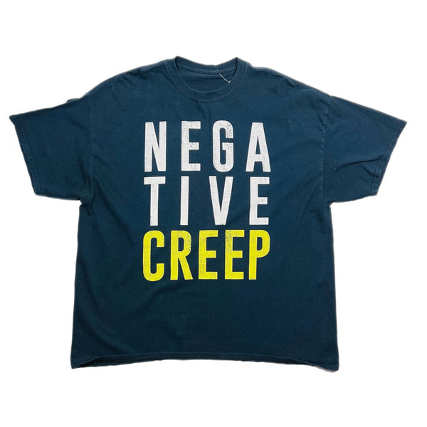 Vintage Nirvana Negative Creep Tee Black Sz. L