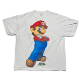 Vintage Super Mario Tee White Sz. L