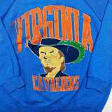 Vintage Virginia Cavaliers Crewneck Blue Sz. XL