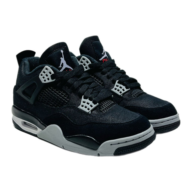 Jordan 4 Black Canvas Sz. 7.5