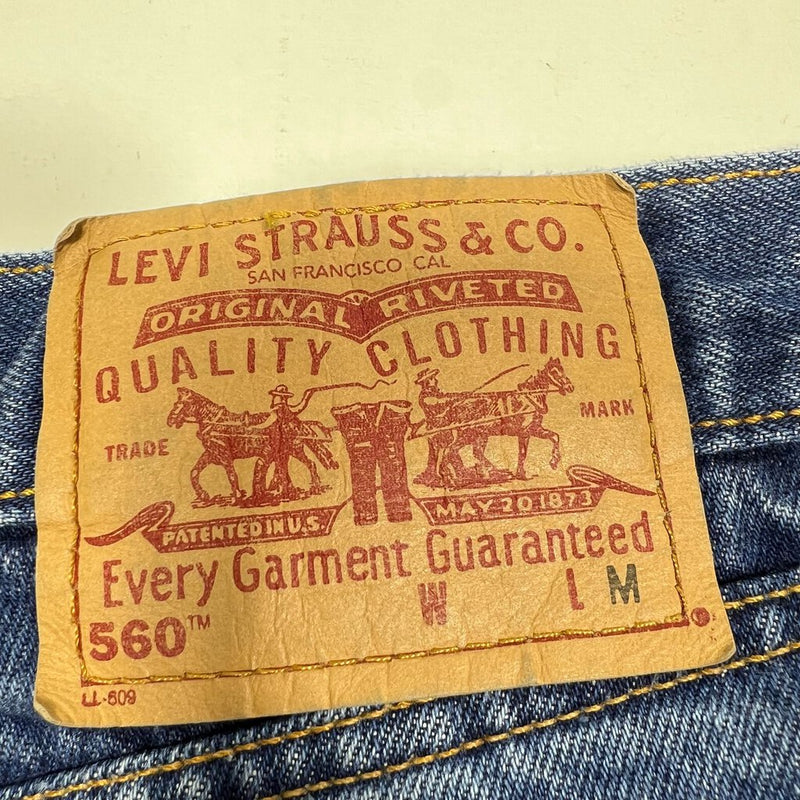 '90s Vintage Levi's Jeans Blue Sz. M