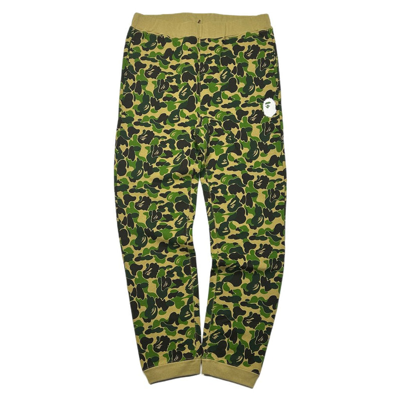 BAPE ABC Camo Crystal Apehead Sweatpants Green Sz. XL