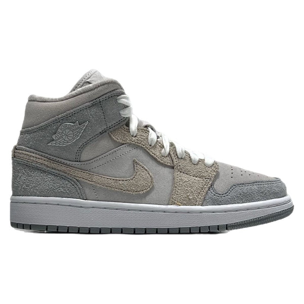 Jordan 1 Mid Particle Grey Sz. 7.5W | 6Y