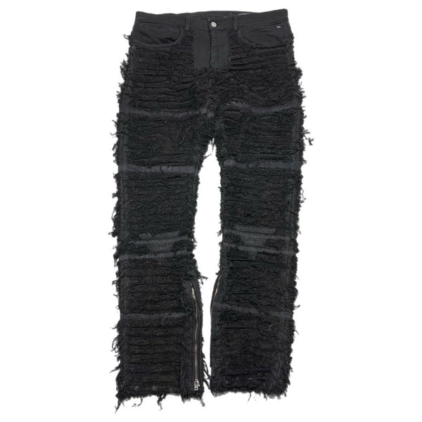 1017 Alyx 9SM Blackmeans Distressed Denim Black Sz. 34