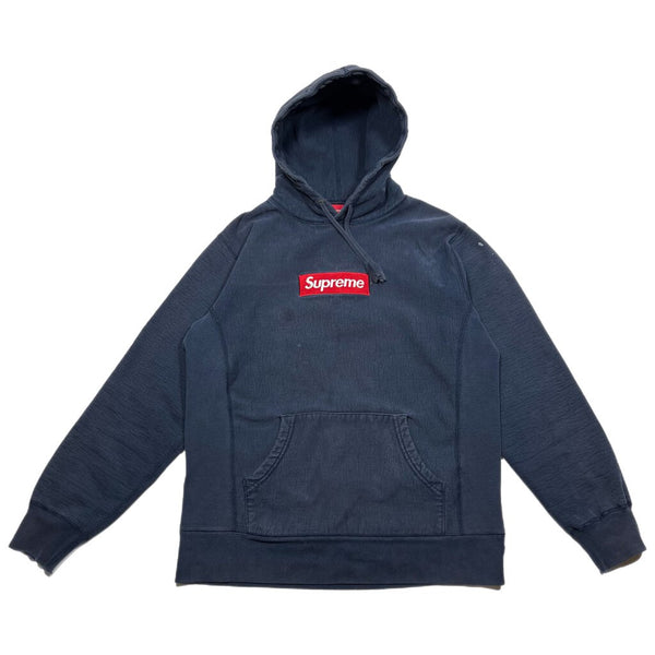 Supreme Box Logo Hoodie (2016) Navy Sz. L