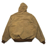 Vintage Carhartt Hooded Jacket Tan Sz. XXL