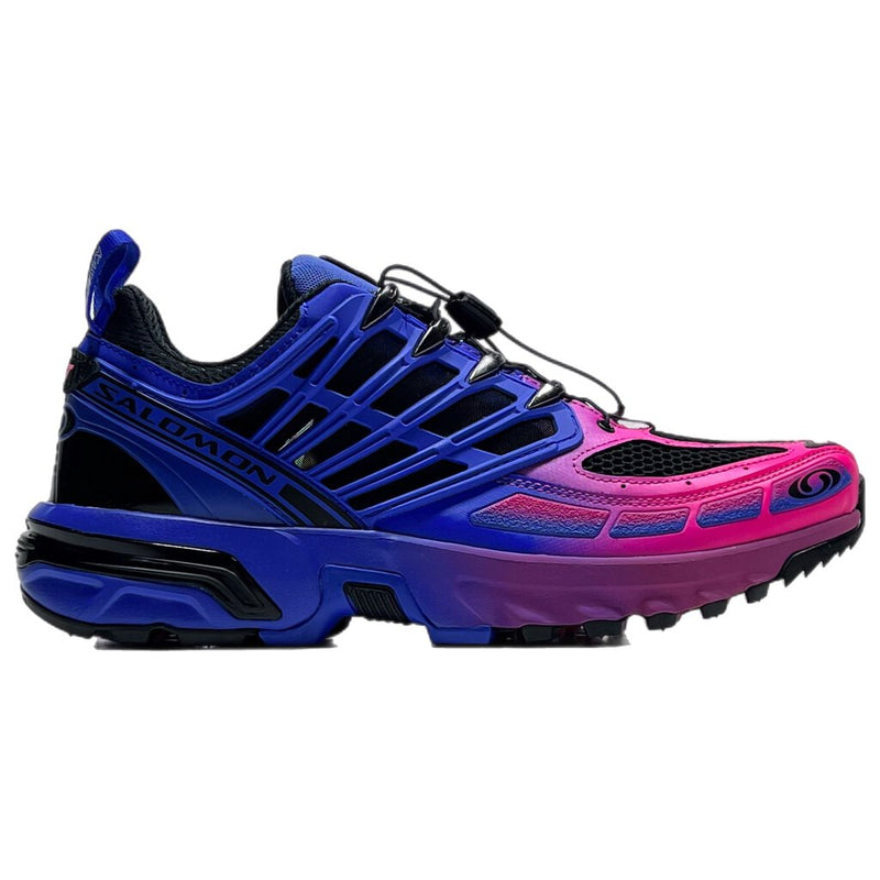 Salomon ACS Pro Advanced Car L'Art De L'Automobile Dazzling Blue Pink Glo Sz. 9.5