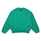 FOG Essentials Center Silicone Logo Crewneck Mint Leaf Sz. S